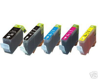 PGI-5BK+CLL-8BK+CLI-8C+CLI-8M+CLI-8Y (5黑+15彩) 含晶片